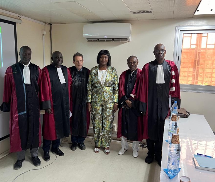 Soutenance de thèse à l&rsquo;Université Cheikh Anta Diop de Dakar  :  Allonoumi Jodelle Conceptia Quenum accède au grade de docteur  ( Mention très honorable avec félicitations du jury )