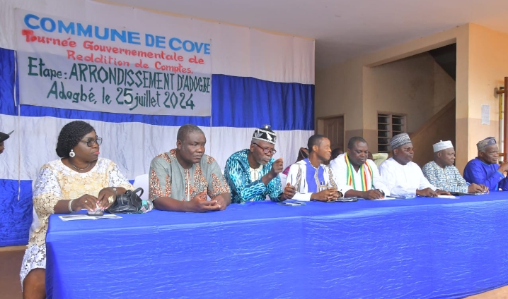 Tournée gouvernementale de réédition de comptes  : La 24ème circonscription électorale démarre l&rsquo;étape des arrondissements par Covè et Kpokissa