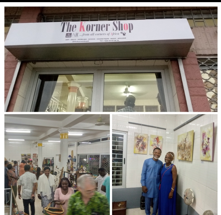 Promotion d’objets d’art et d’artisanat du Bénin et d’ailleurs : La galerie « The Korner Shop » ouvre ses portes au carrefour Adjaha à Fidjrossè