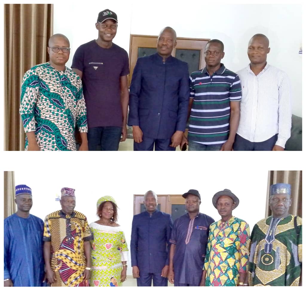 Marie de Sô-Ava  : Le Maire André TODJE reçoit trois délégations du monde éducatif et autres ..