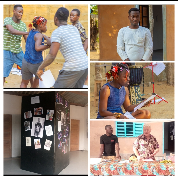 Exposition Relais au Centre Kulturforum Süd-Nord : Iriko Doko emporte le public avec « Sé! », Moubarack Seïdou épate avec « Recherche »