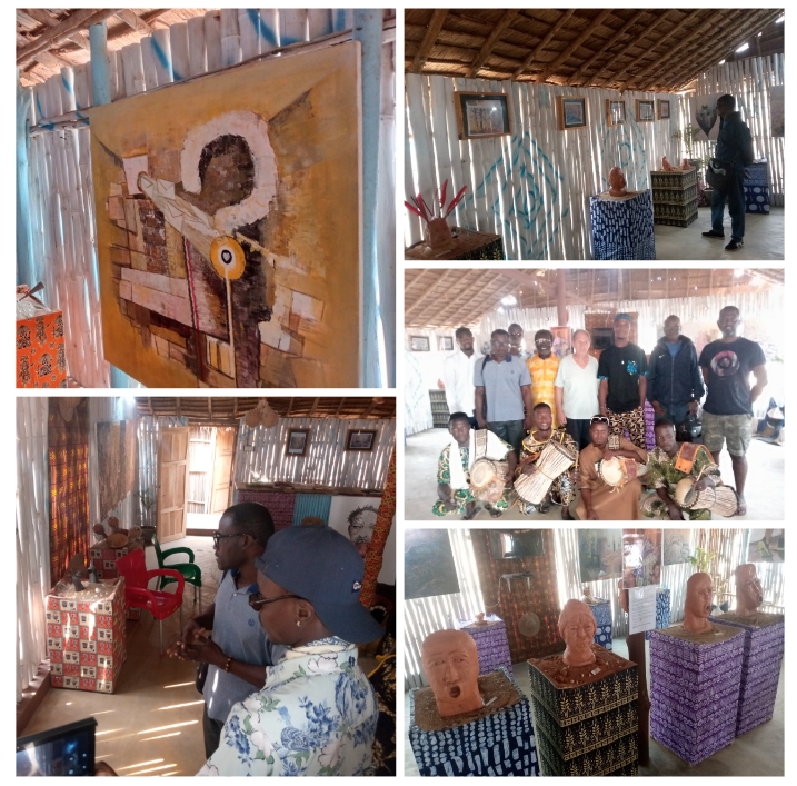 Sur les traces du Vodoun de Bienvenu Abaï et de Zhao Fei  : Une exposition entre traditions et vitalité universelle  Quand l’art béninois dialogue avec la Chine à l’espace Ashê Culture de Ouidah