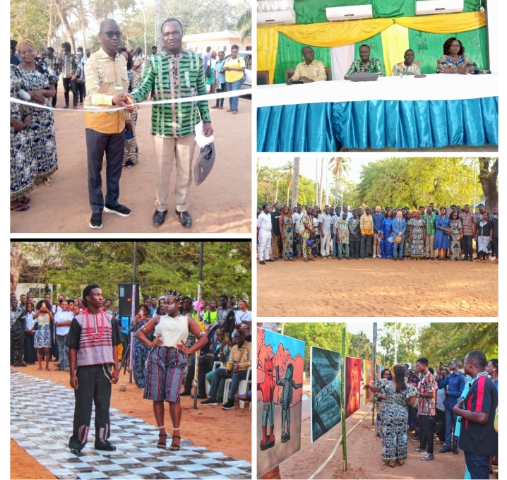 Arts’ChéoVision à l&rsquo;INMAAC en partenariat avec l&rsquo;Ambassade de France : Une initiative pour célébrer le dialogue entre l’Archéologie et les expressions artistiques  (…Une exposition et une soirée performance à l&rsquo;UAC)