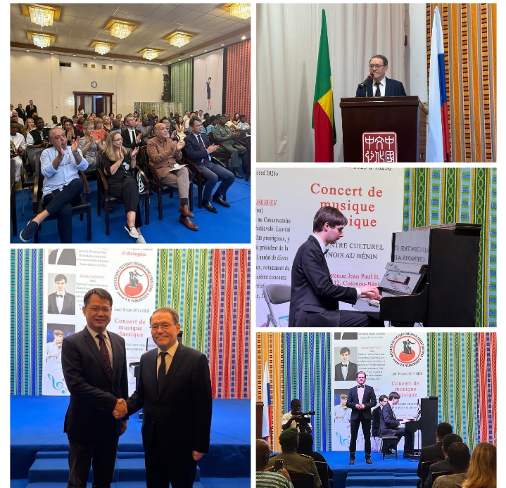 Coopération culturelle russo-béninoise : La musique classique russe à l&rsquo;honneur à Cotonou  – Une soirée d’exception avec les artistes du Conservatoire Tchaïkovski