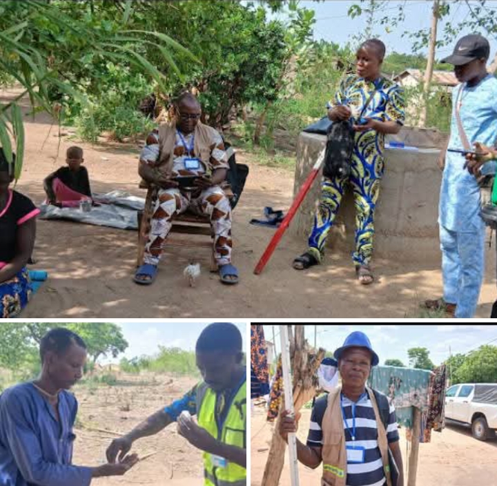 Campagne de traitement de masse contre l’onchocercose  Sightsavers et le PNLMT renforcent la lutte contre la cécité des rivières  (Une campagne structurée pour une couverture nationale efficace)