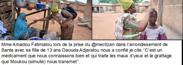 Campagne nationale de traitement de masse à l’ivermectine contre l’onchocercose : L&rsquo;appui du gouvernement britannique au Bénin sauve la population à risque – Les témoignages des populations