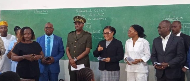 BEPC 2025  : La ministre Tognifodé lance les épreuves avec un message d’espoir  – Elle souligne les efforts du gouvernement et appelle à la réussite collective