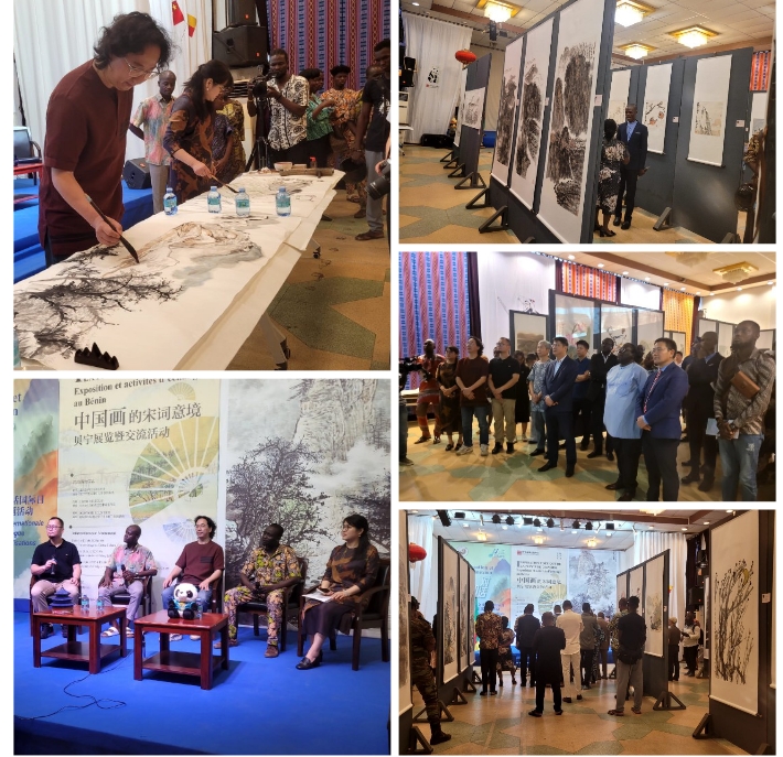 Dialogue artistique entre la Chine et le Bénin : 54 œuvres en lumière au Centre culturel chinois de Cotonou