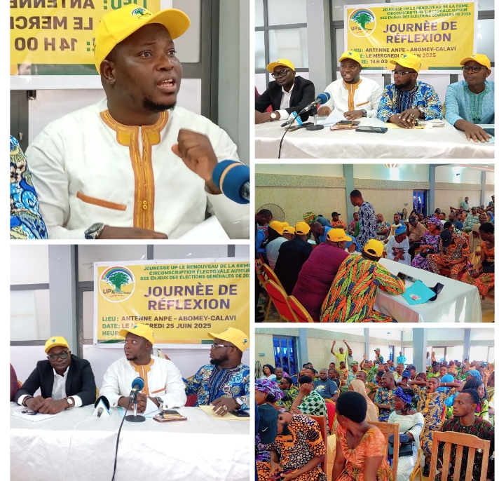 Réflexion politique à Abomey-Calavi  : Dr Amoussou mobilise la jeunesse de l’UPR pour 2026