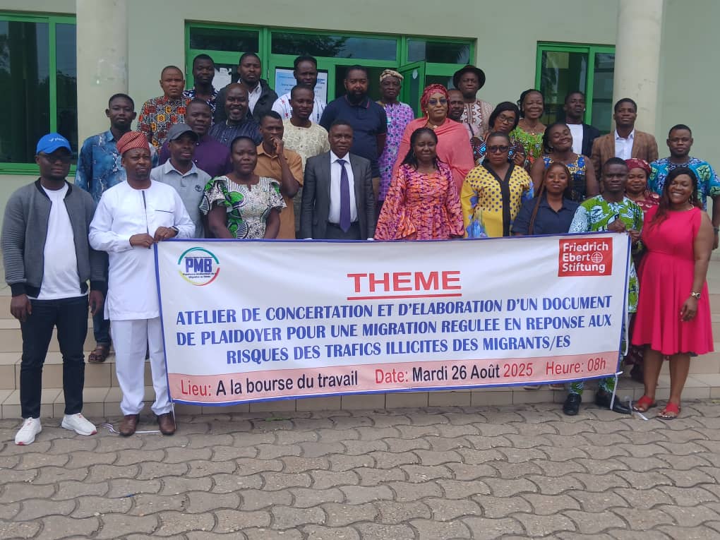 Bénin : La PMB et la FES élaborent une stratégie pour lutter contre les trafics illicites de migrants