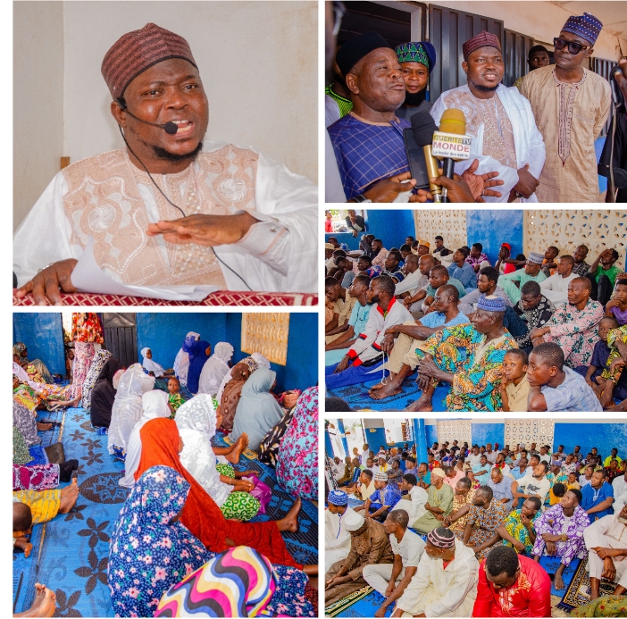 Vendredi Citoyen à la mosquée centrale d&rsquo;Ahossougbéta : Dr Imam Chakirou Amoussou prêche l’unité nationale et appelle au soutien du duo Wadagni Talata