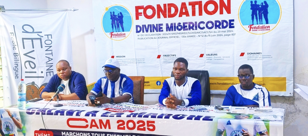 Calavi à la Marche (CAM-2025)  : La 5ᵉ édition démarre avec un acte citoyen fort…  Plusieurs poches de sang mobilisées à travers une opération de don de sang  Le maillot de l&rsquo;édition 2025 présenté