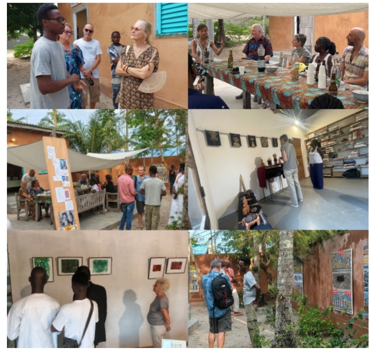 Togbin Plage : Simon Tokouété et Anita Duhovic révèlent des dimensions cachées au Kulturforum Süd-Nord