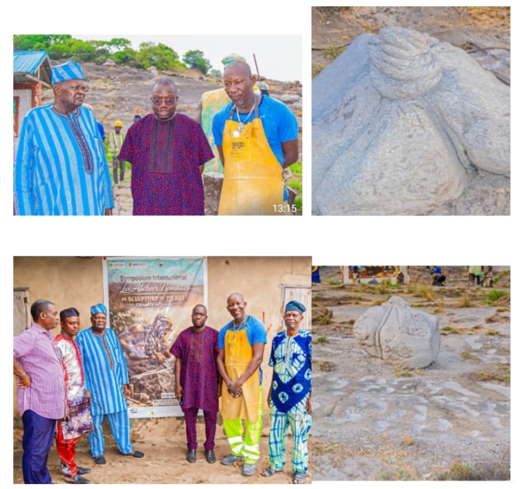 Savè / Promotion du patrimoine culturel : Le maire Rafiou Challa impressionné par les œuvres de l’espace Fiditi