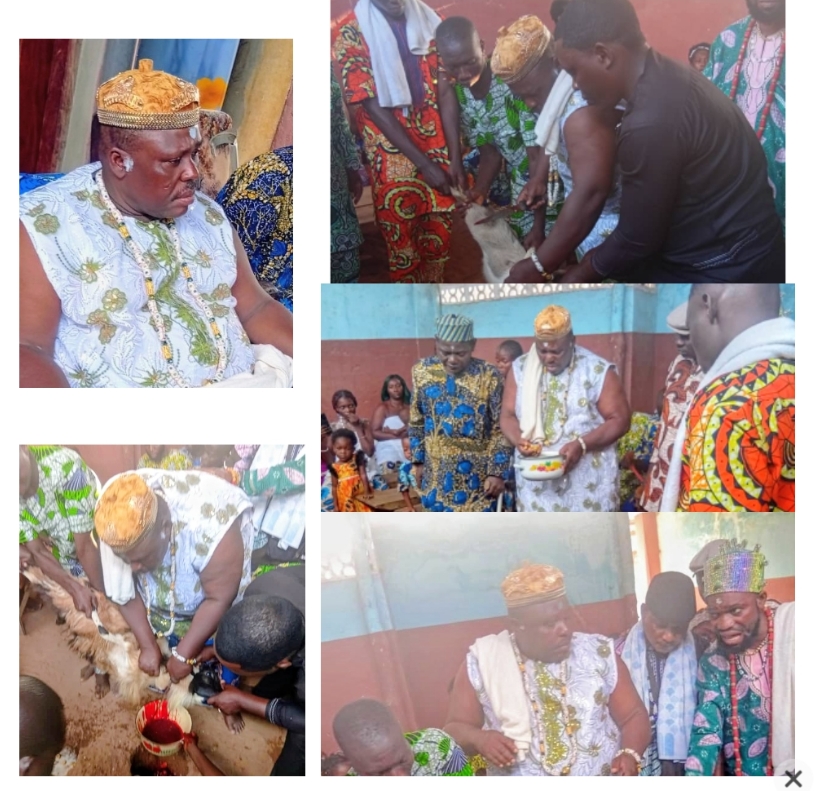 Traditions endogènes : Chez Hounnon-gan Kpodjiou Wide Min , le « LÉA-GBÔ » célébré dans la ferveur*  📍*Des prières pour les adeptes, le Chef de l’État et le peuple béninois*  📍Une célébration placée sous le signe de la reconnaissance, des bénédictions et de la communion